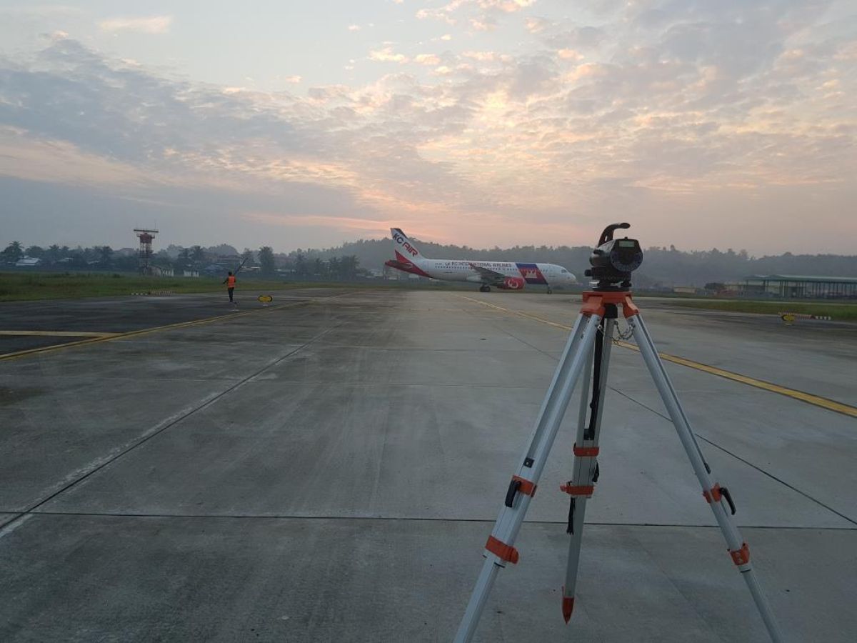 Sihanouk International Airport Airside: Topographic Survey