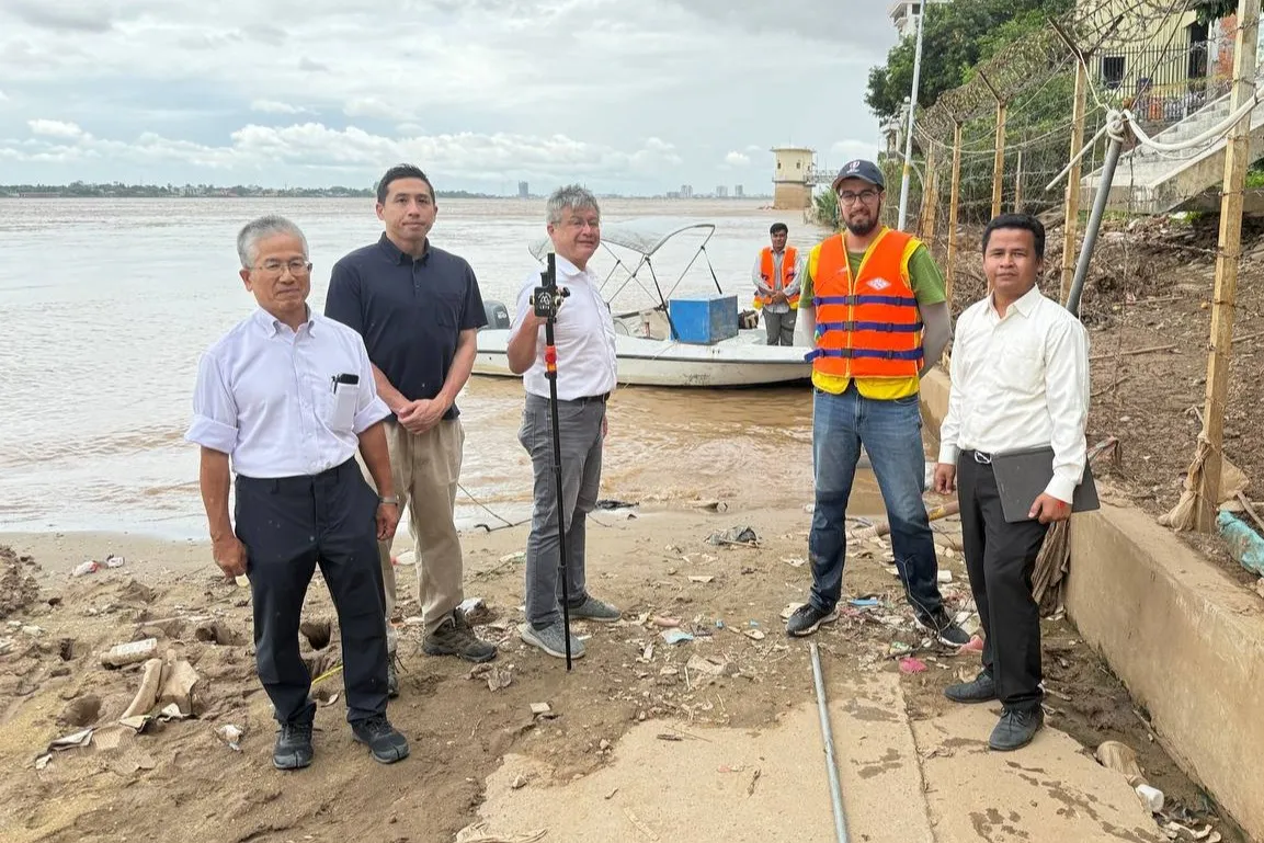 ADCP Deployments for the NR1 and Mekong River Bridge Project