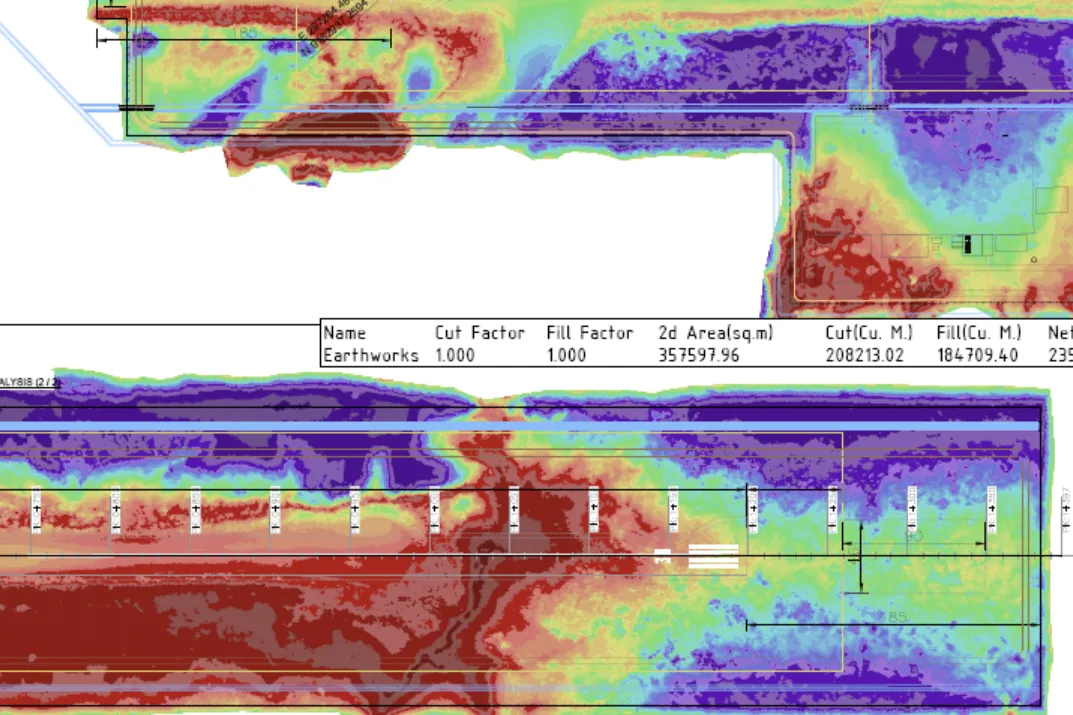 Earthworks Design for Purari Airport